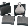 ATE 0024207420, 604064 Brake Pad Set; Rear With 1 Pin Retainer And Without Sensor Slot; OE Compound - Mercedes | 0044209120 004420912041 A0024207420 A004420912041