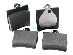 ATE 0024207420, 604064 Brake Pad Set; Rear With 1 Pin Retainer And Without Sensor Slot; OE Compound - Mercedes | 0044209120 004420912041 A0024207420 A004420912041