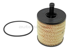 Mahle 07Z115562, OX556D Oil Filter Kit; Cartridge Type With O-Ring Seal - VW | W01331769098