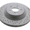 Genuine Mercedes 2044230412, A2044230412 Disc Brake Rotor; Rear - Mercedes | 0054209020 005420902028 0064207820 0074209320