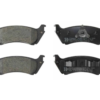 Zimmermann 231901651 Brake Pad Set; Rear - Mercedes