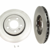 Brembo 25707, 09A65211 Disc Brake Rotor; Rear - Audi, VW