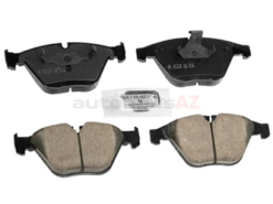 Akebono Euro 34116784129, EUR918 Brake Pad Set; Front, OE Compound - BMW | 34116794919 D8918EUR W01331791709 W01331846516