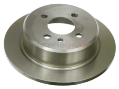 ATE 34211119581, 410150 Disc Brake Rotor; Rear; Solid 258x10mm 4 Lug - BMW | 25080 34211119581ATE 34211119581B 34211119581BA