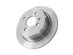 Genuine BMW 34216755407 Disc Brake Rotor; Rear; Solid 258x10mm 4 Lug - BMW | 34211119581 34216755408