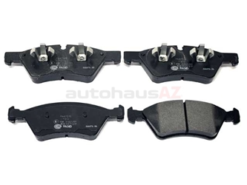 Pagid 355012011 Brake Pad Set; Front - Mercedes | 0044204020 1644200820 164420082028 1644201820