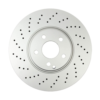 Pagid 355122682 Disc Brake Rotor; Front Left/Right - Mercedes
