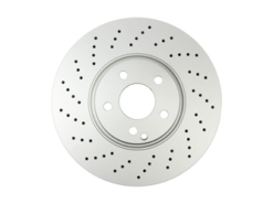 Pagid 355122682 Disc Brake Rotor; Front Left/Right - Mercedes