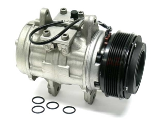 Denso (OE Rebuilt) 4710128 AC Compressor; Remanufactured; W/ Clutch - Porsche | 94412600800 944126008AX 94412606800 1 Denso (OE Rebuilt) 4710128 AC Compressor; Remanufactured; W/ Clutch - Porsche | 94412600800 944126008AX 94412606800