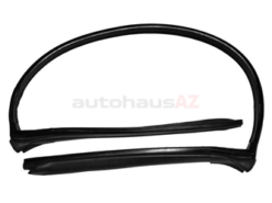 OE Supplier 91156509047 Convertible / Hard Top Seal; Targa Top Seal - Roof To Front Windshield Frame - Porsche | W01331606365