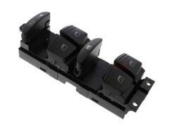 Genuine Porsche 95561315602 Power Window Switch; Front Left - Porsche | 95561315600 95561315601