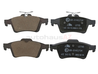 ATE Ceramic 31341331, LD7195 Brake Pad Set; Rear - Volvo 1 ATE Ceramic 31341331, LD7195 Brake Pad Set; Rear - Volvo
