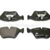 ATE 34112282416, 607185 Brake Pad Set; Front - BMW