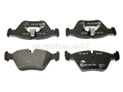 ATE 34112282416, 607185 Brake Pad Set; Front - BMW