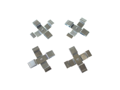 ATE 97035195901, 610509 Disc Brake Hardware Kit; Front - Porsche