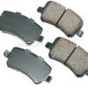 Akebono Euro 31445796, EUR1307 Brake Pad Set; Rear - Volvo | EUR1307A