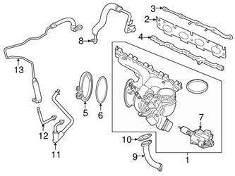 Genuine BMW 11538687749 Turbocharger Coolant Line - BMW | 11537617533 1 Genuine BMW 11538687749 Turbocharger Coolant Line - BMW | 11537617533