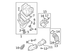 Genuine BMW 13718699812 Air Filter - BMW