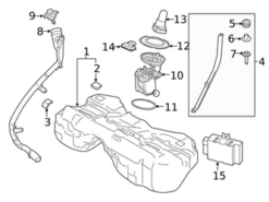 Genuine BMW 16149452468 Fuel Pump Driver Module - BMW | 16147439743 16147461741 16147482455 16148488591