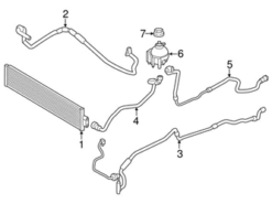 Genuine BMW 17127610711 Radiator Coolant Hose; Upper - BMW