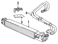 Genuine BMW 17211712547 Coolant Pipe - BMW