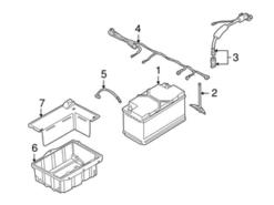 Genuine BMW 61126908139 Battery Cable Terminal End - BMW