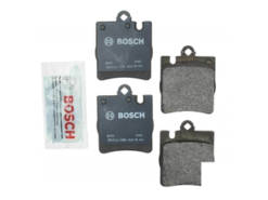 Bosch QuietCast BP873 Brake Pad Set; Rear With 1 Pin Retainer, OE Compound - Mercedes