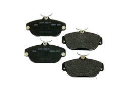 Textar D1198T, 2016402 Brake Pad Set; Front - Volvo | 20164182