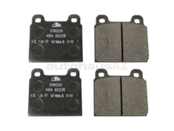 ATE D195A, 606028 Brake Pad Set; Front - Porsche, VW | 91135194405