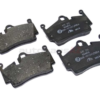 ATE D81134A, 604816 Brake Pad Set; Rear - Porsche | 98735293900 98735293901 98735293903