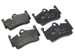 ATE D81134A, 604816 Brake Pad Set; Rear - Porsche | 98735293900 98735293901 98735293903