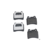Textar D81277T Brake Pad Set; Rear - VW | 2409701 2409717104T4668 7L6698451B