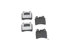 Textar D81277T Brake Pad Set; Rear - VW | 2409701 2409717104T4668 7L6698451B