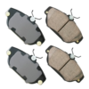 Akebono Euro D8542EUR, EUR634 Brake Pad Set; Front - Volvo | 31302996