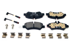 Hella Pagid 0084205120, 355005351 Brake Pad Set; Rear - Dodge, Mercedes | 0044206920 04862602AB 9064230400 D81317P