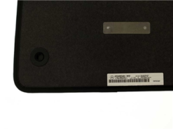 Genuine Mercedes 1666804102689F87 Velour Floor Mat Set; Black; 4-Piece - Mercedes | 1666800048679F87 16668000489F87 16668041029F87 -auto parts store MB 1666804102689F87 2