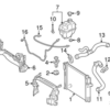 Genuine Mercedes 2115002372 Engine Coolant Overflow Hose - Mercedes | 2115001672 211500237205 A2115002372