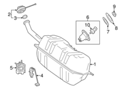 Genuine Mercedes 2304701290 Fuel Filter - Mercedes