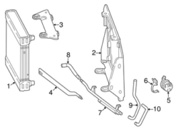 Genuine Mercedes 4635005875 Radiator Coolant Hose; Upper - Mercedes