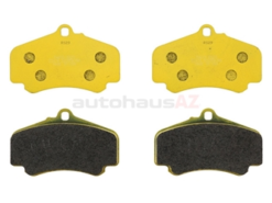 Pagid Racing 995541950, 247429 Brake Pad Set; Front - Porsche | U2474RS29