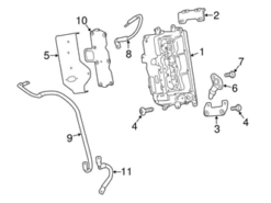 Genuine Porsche 95810636520 Drive Motor Inverter Coolant Line - Porsche