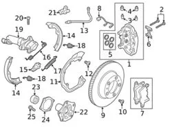 Genuine Porsche 971615424R Brake Caliper; Right, Rear Right Right - Porsche | 298615150 298615150H 97035242403 97035242404