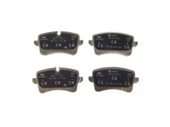 Genuine Porsche 9A769845100 Brake Pad Set; Rear - Porsche | 4G0698451A