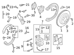 Genuine Porsche 9Y0615424N Brake Caliper; Rear Right - Porsche | 9Y0615424B