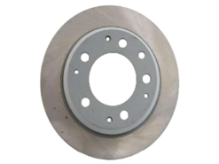 Sebro Coated 90135240110, 105805C Disc Brake Rotor; Rear - Porsche