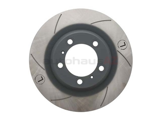 Sebro Slotted & Coated 99135240100, 909361C Disc Brake Rotor; Rear Left - Porsche 2 Sebro Slotted & Coated 99135240100, 909361C Disc Brake Rotor; Rear Left - Porsche - Image 2