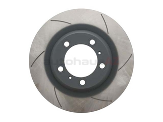 Sebro Slotted & Coated 99135240200, 909360C Disc Brake Rotor; Rear Right - Porsche 2 Sebro Slotted & Coated 99135240200, 909360C Disc Brake Rotor; Rear Right - Porsche - Image 2