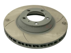 Sebro Slotted & Coated 99735140601, 909356C Disc Brake Rotor; Directional Front Right - Porsche | 99735140600 99735140602