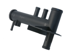 URO Parts 251121438A Engine Coolant Hose Connector - VW | 11954024066 URO010650