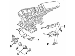 Genuine Volvo 1205994 Engine Mount - Volvo